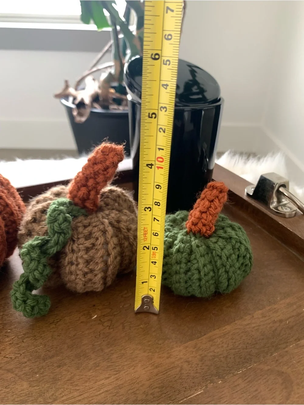Fall decor Pumpkin set crochet style